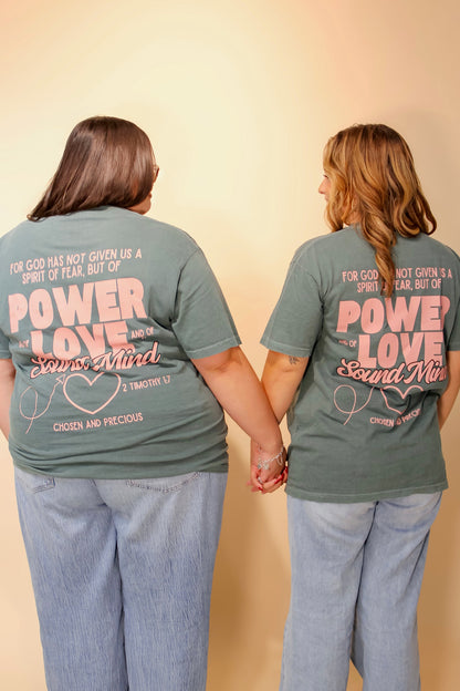 Power, Love, Sound Mind T-Shirt