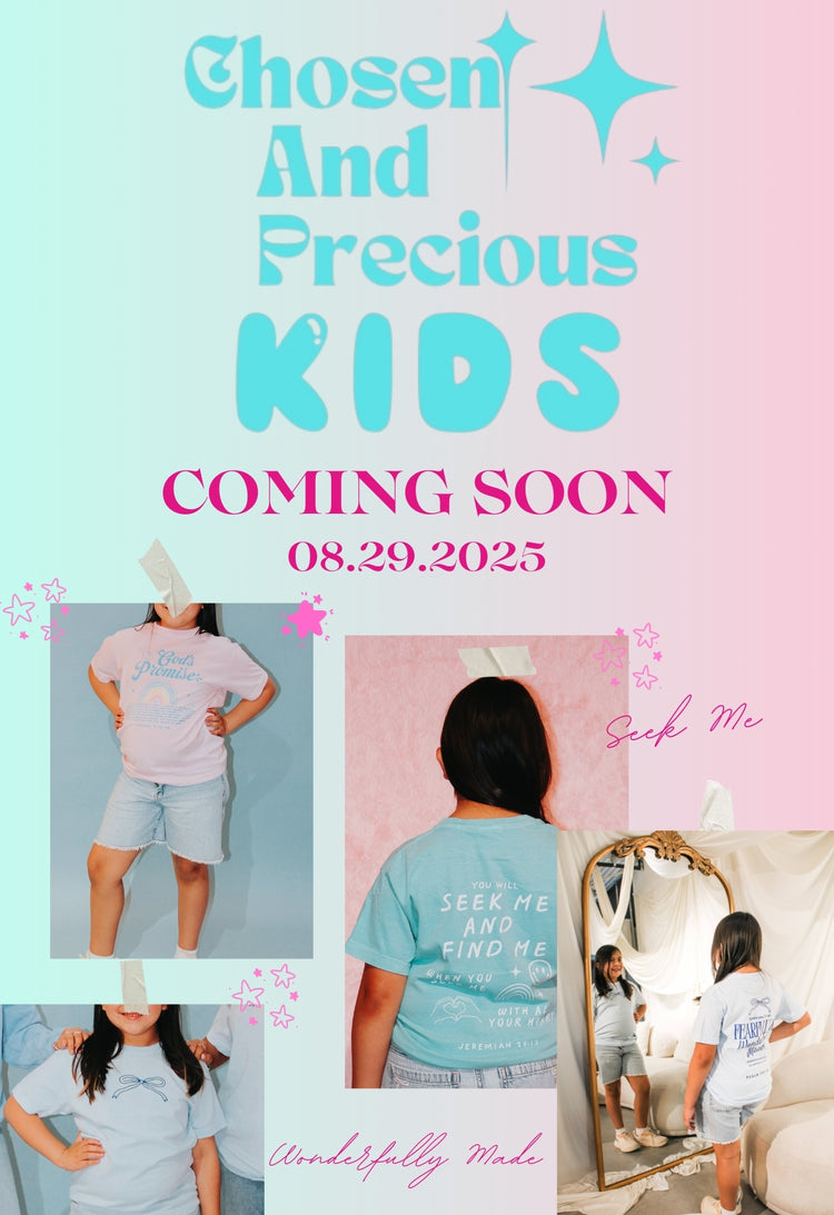 Chosen And Precious Christian Apparel – I Am Chosen And Precious
