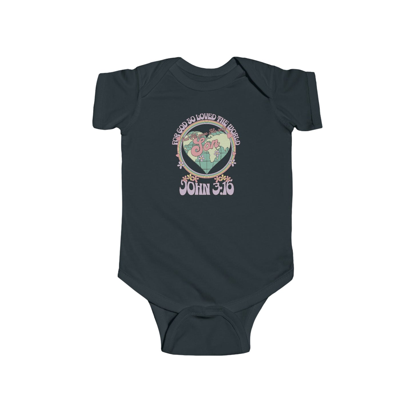 Christian Baby John 3:16 Infant Onsie