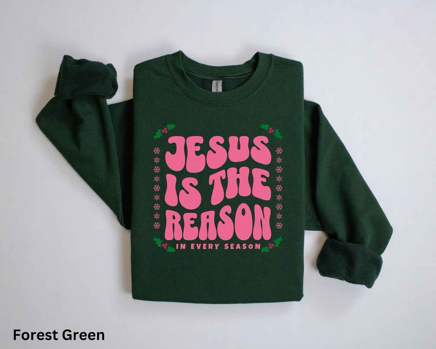 Jesus Is The Reason In Every Season Sweatshirt