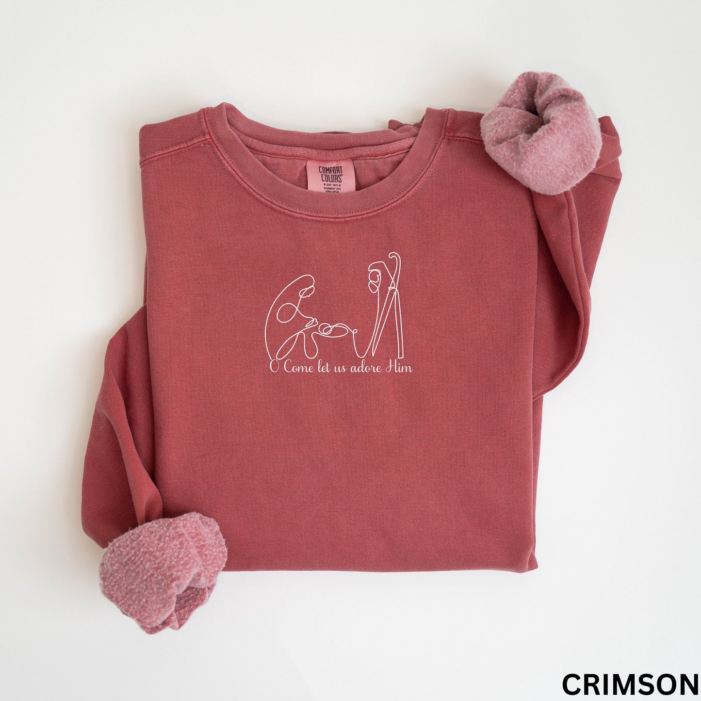 Minimalist Nativity Sweatshirt