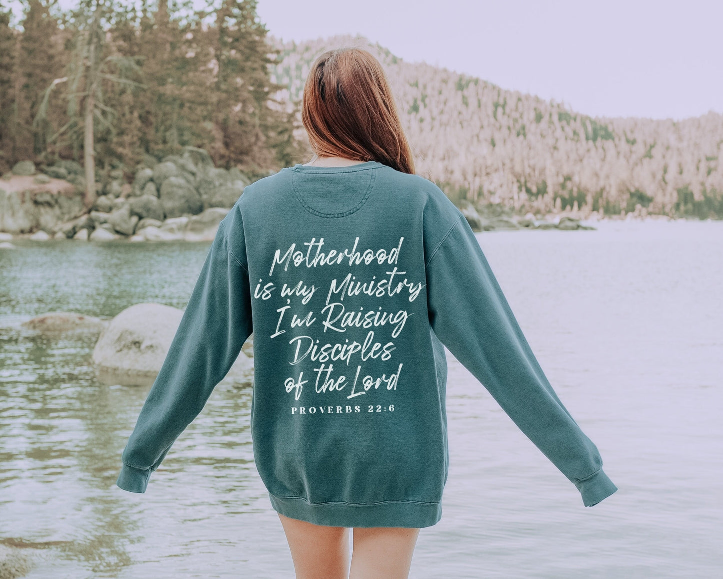 Motherhood Is My Ministry, I'm Raising Disciples Sweatshirt