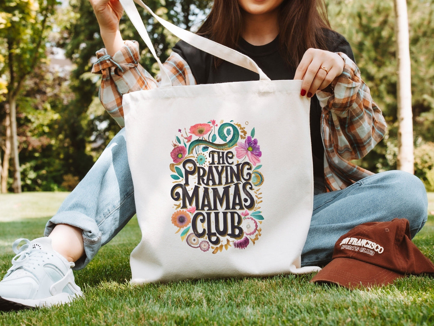 The Praying Mamas Club Tote Bag