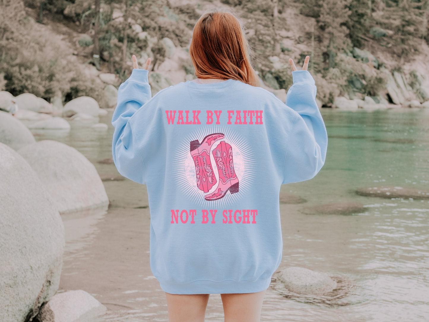 Walk By Faith Sweatshirt