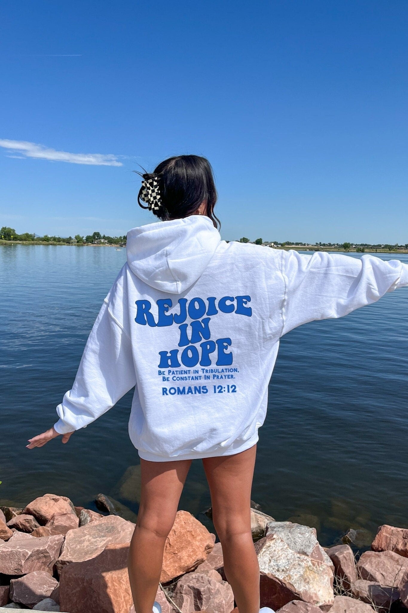 Rejoice In Hope Hoodie