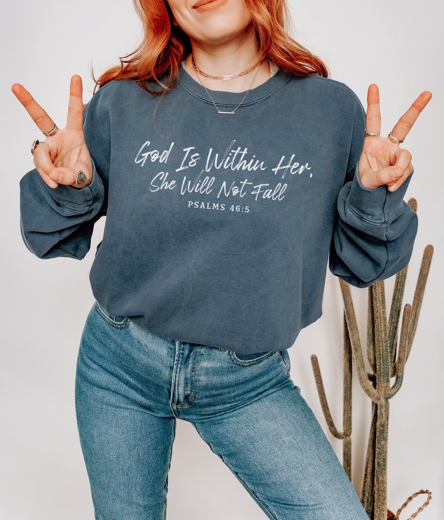 God Is Within Her Sweatshirt