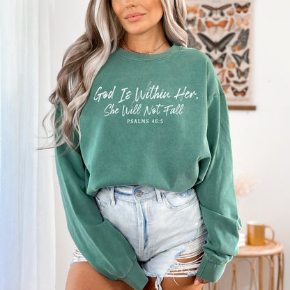 God Is Within Her Sweatshirt