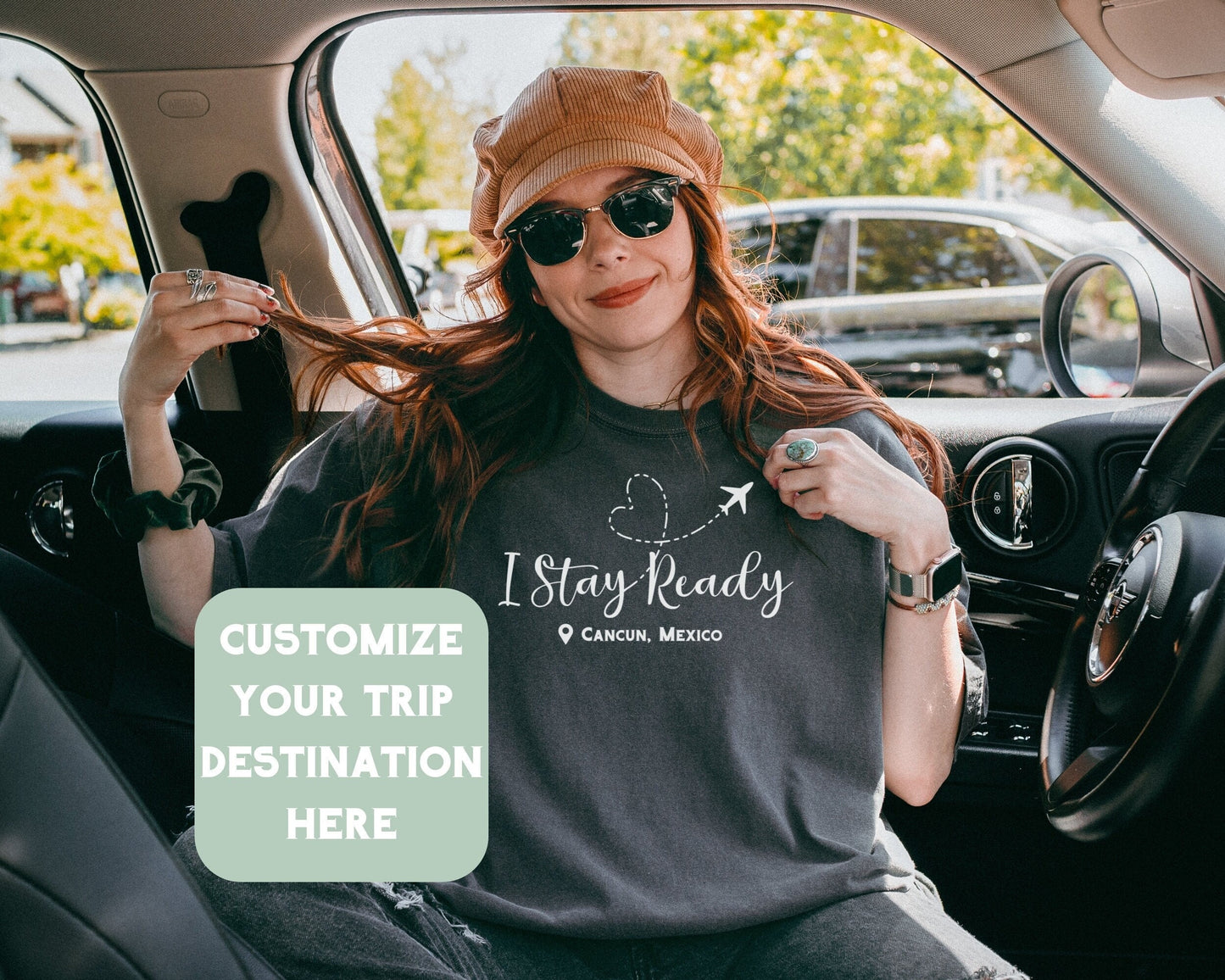 Travel Destination T-Shirt (Personalizable)