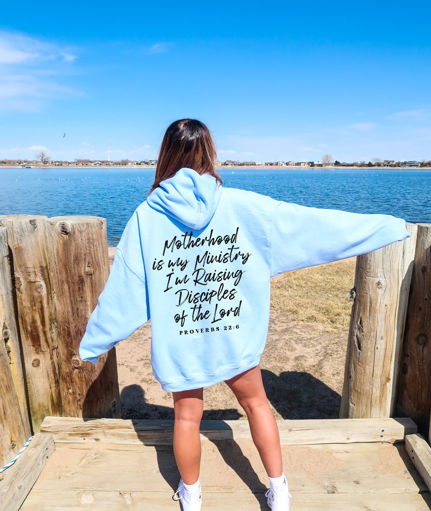 Motherhood Is My Ministry, I'm Raising Disciples Hoodie