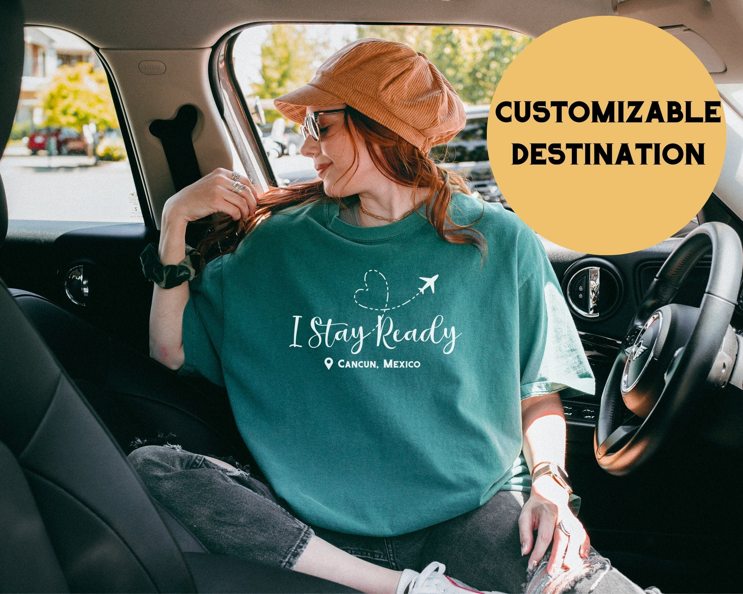 Travel Destination T-Shirt (Personalizable)