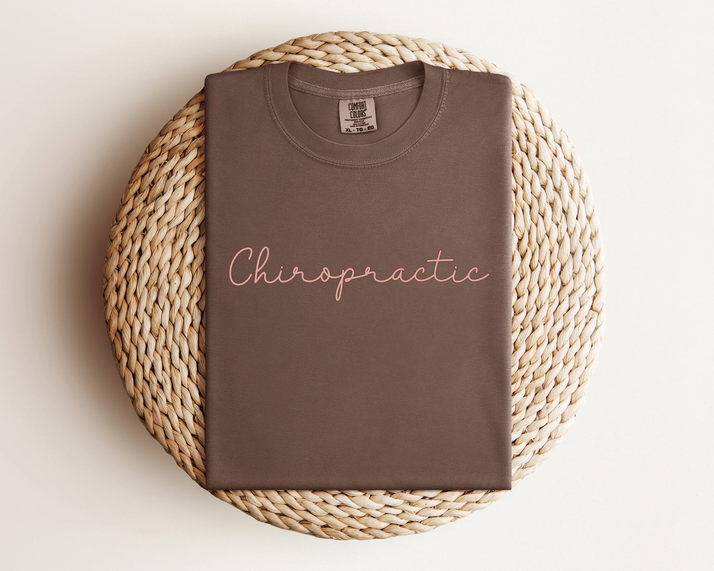 Chiropractic Floral Spine T-Shirt