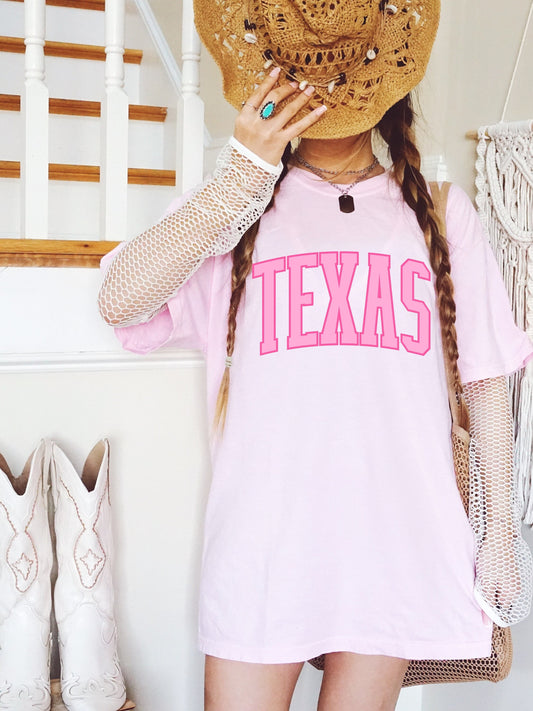 Pink Texas T-Shirt