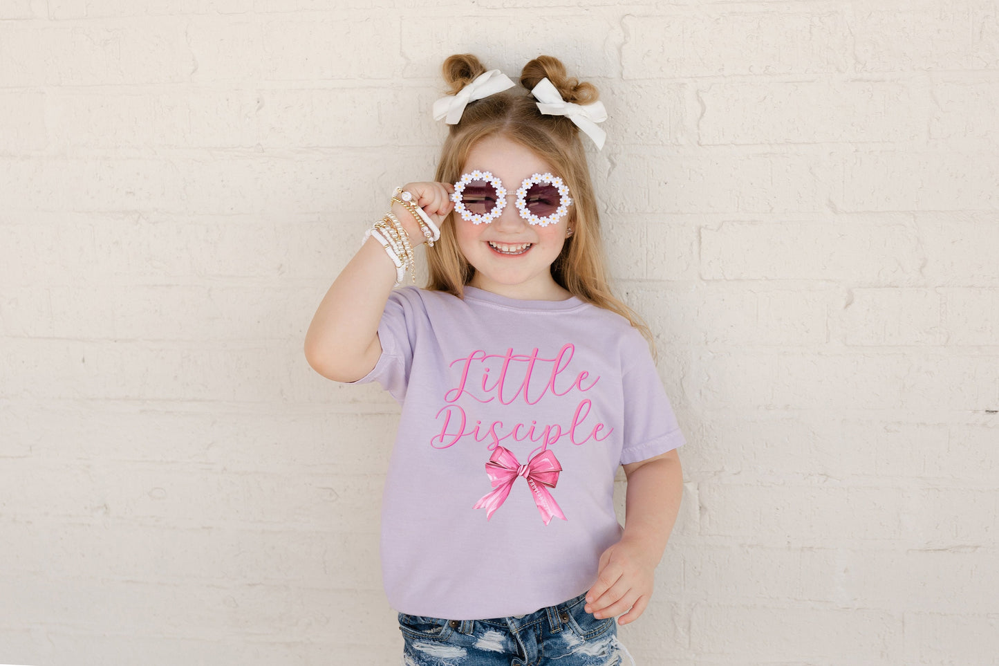 Pink Little Disciples Kids T-Shirt