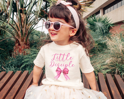 Pink Little Disciple Toddler T-Shirt