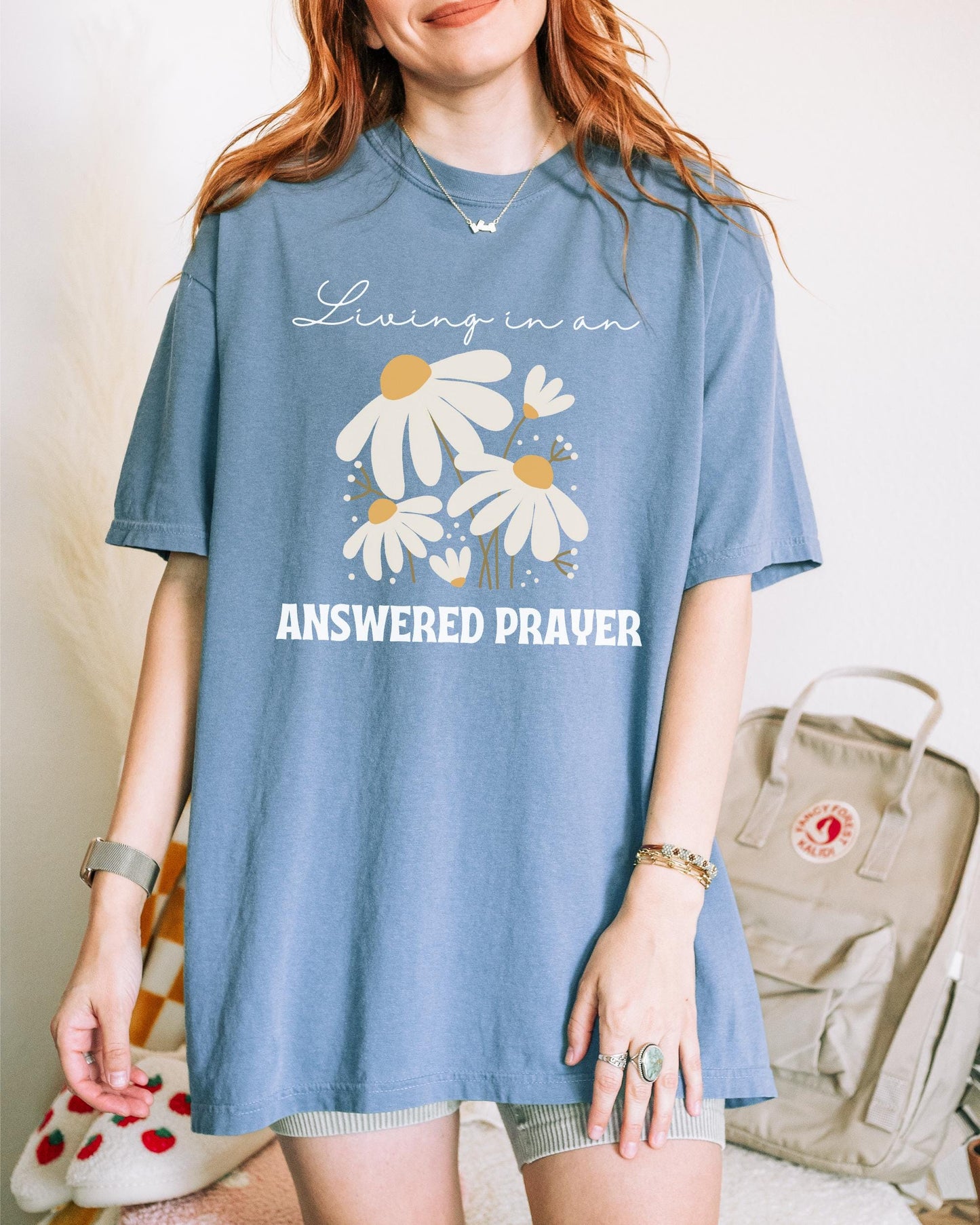 Boho Christian Shirt,Christian Comfort Colors shirt,Bible verse shirt,Jesus Apparel,Floral Christianity Shirt,Christian Apparel,oversized