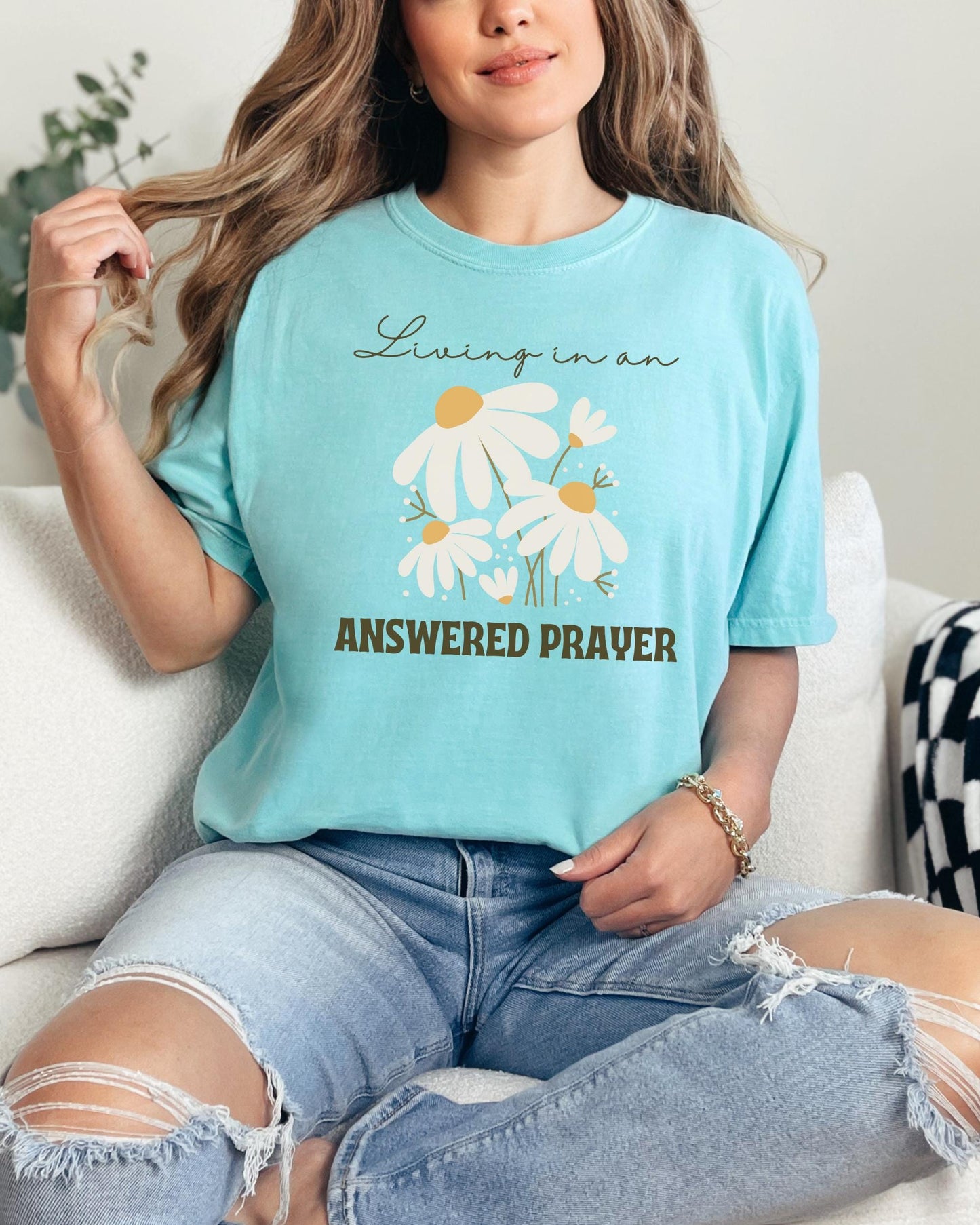 Boho Christian Shirt,Christian Comfort Colors shirt,Bible verse shirt,Jesus Apparel,Floral Christianity Shirt,Christian Apparel,oversized