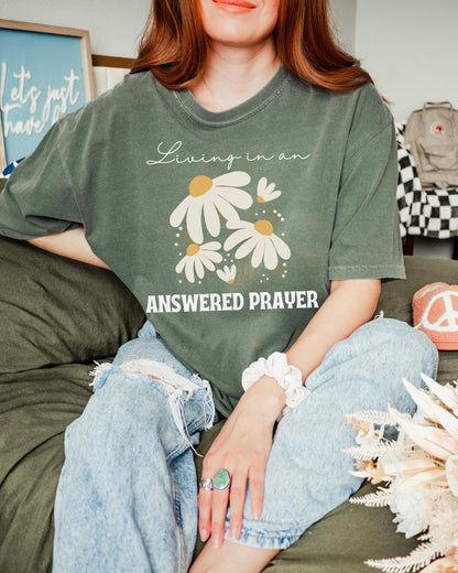 Boho Christian Shirt,Christian Comfort Colors shirt,Bible verse shirt,Jesus Apparel,Floral Christianity Shirt,Christian Apparel,oversized