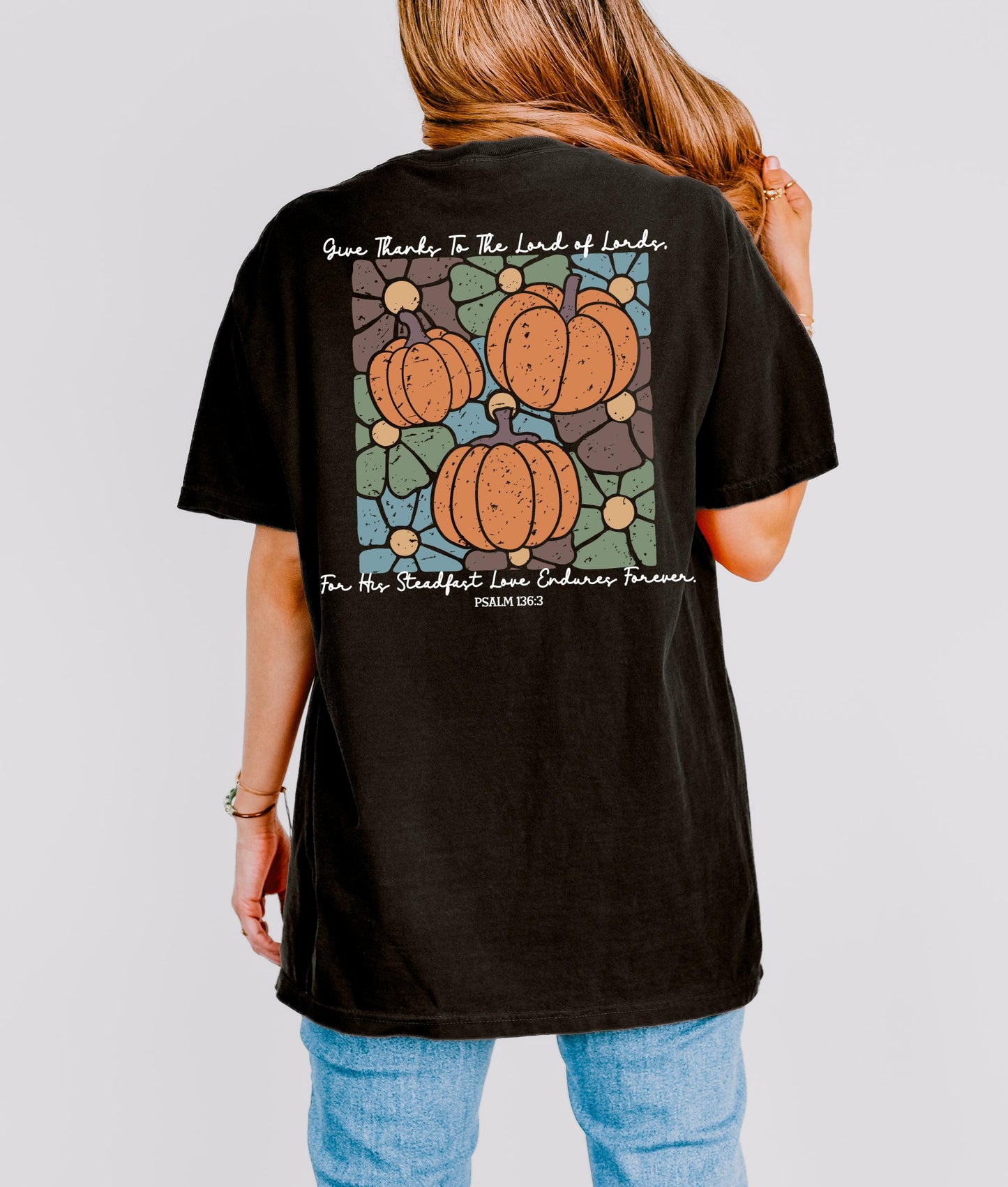 Christian shirt for Thanksgiving Comfort Colors,Bible Verse shirt,Thankful shirt,Fall shirt,Friendsgiving shirt,Boho pumpkin floral,Jesus